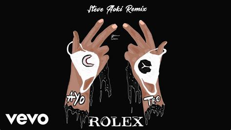 rolex ayo teo remix|ayo teo rolex mp3 download.